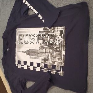 Boys  size 8/10 hustle long sleeve shirt